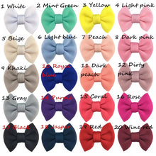 Load image into Gallery viewer, Gray Puffy Bow