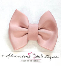 Load image into Gallery viewer, Dirty Pink Bling Bow or Headband