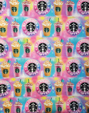 Load image into Gallery viewer, Starbucks Girl Bows, Customized Baby Girl Headbands, Head Wraps and Bows