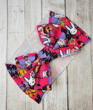 Load image into Gallery viewer, Bad Bunny Girl Bows,  Customized Baby Girl Headbands, Head Wraps and Bows