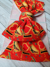 Load image into Gallery viewer, I Love Tacos Baby Bows,  Taco Girl Bows, Taco Baby Bows, Customized Baby Girl Headbands, Head Wraps and Bows