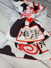 Load image into Gallery viewer, ChickFilA Girl Bows,  Customized Baby Girl Headbands, Head Wraps and Bows