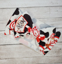 Load image into Gallery viewer, ChickFilA Girl Bows,  Customized Baby Girl Headbands, Head Wraps and Bows