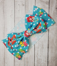 Load image into Gallery viewer, Mermaid Customized Baby Girl Headbands, Head Wraps and Bows