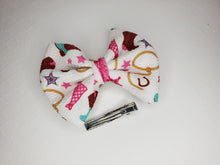 Load image into Gallery viewer, Cow Girl Bows, Cow Girl Baby Headbands, Cow Girl Baby Bows
