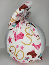 Load image into Gallery viewer, Cow Girl Bows, Cow Girl Baby Headbands, Cow Girl Baby Bows