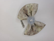 Load image into Gallery viewer, Mint / Beige/ Brown Baby Girl Bows, Customized Baby Girl Headbands, Head Wraps and Bows