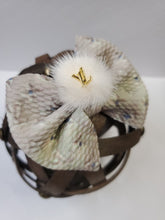 Load image into Gallery viewer, Mint / Beige/ Brown Baby Girl Bows, Customized Baby Girl Headbands, Head Wraps and Bows