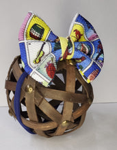 Load image into Gallery viewer, Loteria Baby Girl Bows. Mexican Girl Bows Head Wraps Headbands.