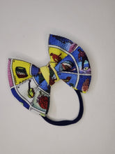 Load image into Gallery viewer, Loteria Baby Girl Bows. Mexican Girl Bows Head Wraps Headbands.