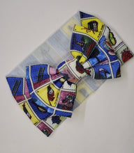 Load image into Gallery viewer, Loteria Baby Girl Bows. Mexican Girl Bows Head Wraps Headbands.