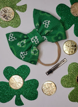 Load image into Gallery viewer, St Patrick Baby Girl Bows