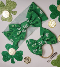Load image into Gallery viewer, St Patrick Baby Girl Bows