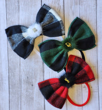 Load image into Gallery viewer, Plaid Headwraps, Bows & Headbands