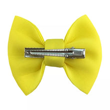 Load image into Gallery viewer, Gray Puffy Bow