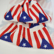 Load image into Gallery viewer, Puerto Rico Baby Girl Bows, Puerto Rico Baby Headbands