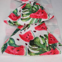 Load image into Gallery viewer, Watermelon Girl Bows, Watermelon Girl Headbands