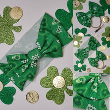 Load image into Gallery viewer, St Patrick Baby Girl Bows