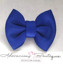 Load image into Gallery viewer, Royal Blue Bling Bow or Headband
