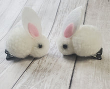 Load image into Gallery viewer, Bunny Clips, Pink ot White Bunny Clips
