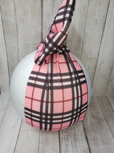 Load image into Gallery viewer, Pink Burberry Inspired Headwrap or Bows

