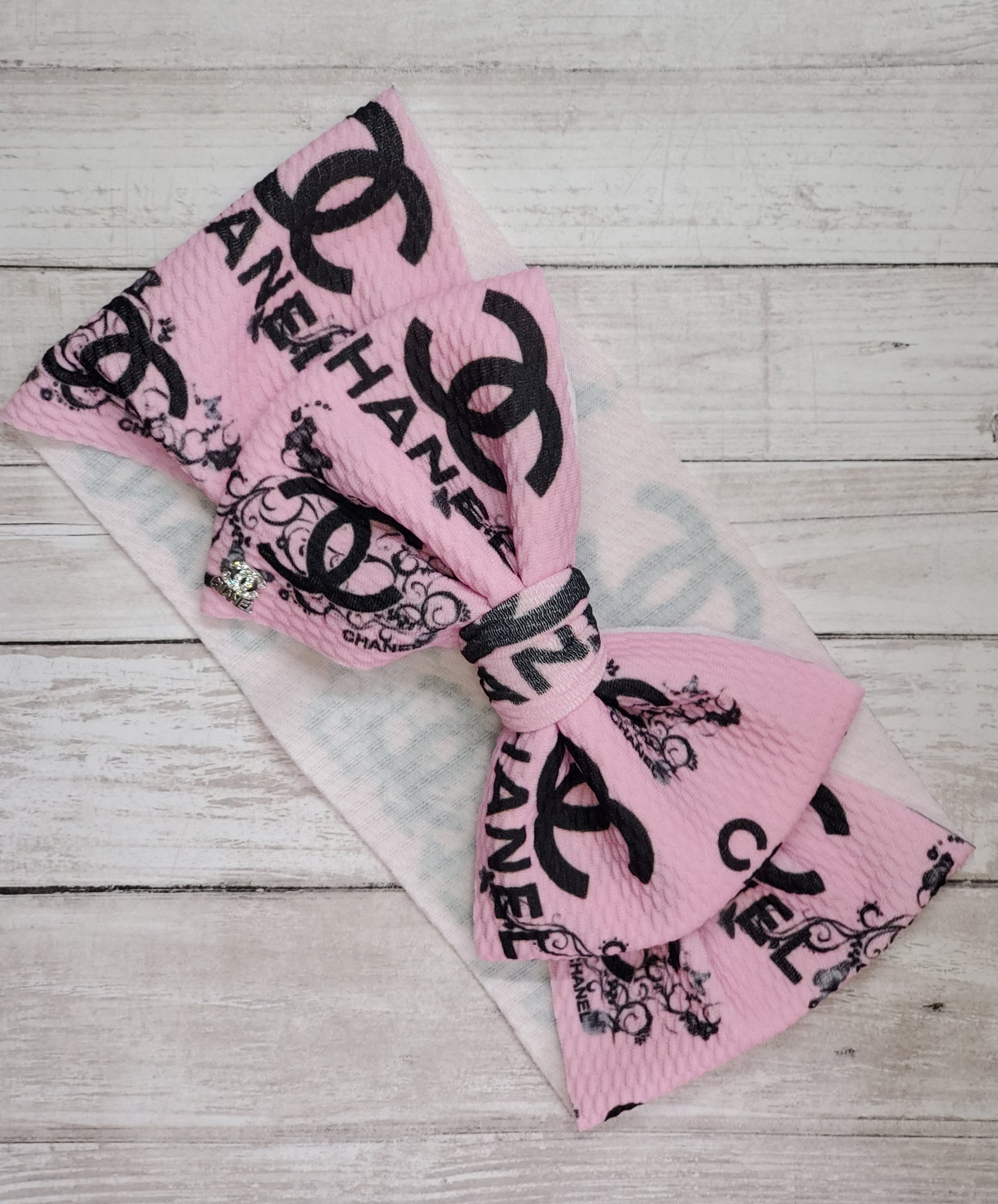 Baby Girl Bows Head Wraps Headbands. Pink and Black Coco Inspired Girl –  Adoracions Boutique