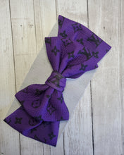 Load image into Gallery viewer, Purple  Customized Baby Girl Headbands, Head Wraps and Bows
