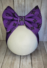 Load image into Gallery viewer, Purple  Customized Baby Girl Headbands, Head Wraps and Bows
