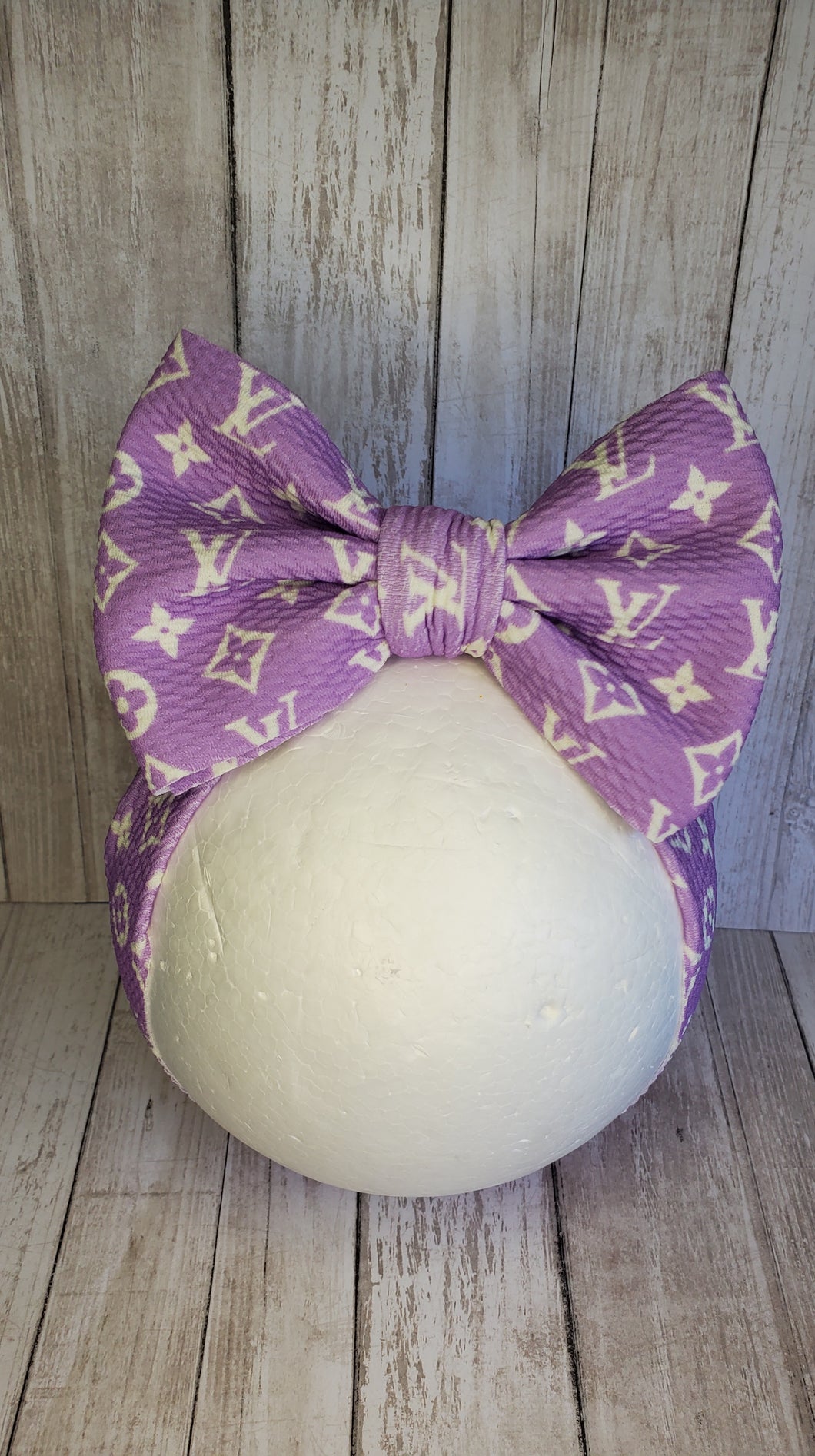 Lavender L.V Headwrap & Bows