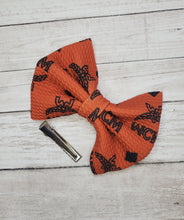 Load image into Gallery viewer, Rusty Orange Designer Inspired MCM Bows, Head Wraps, Headbands
