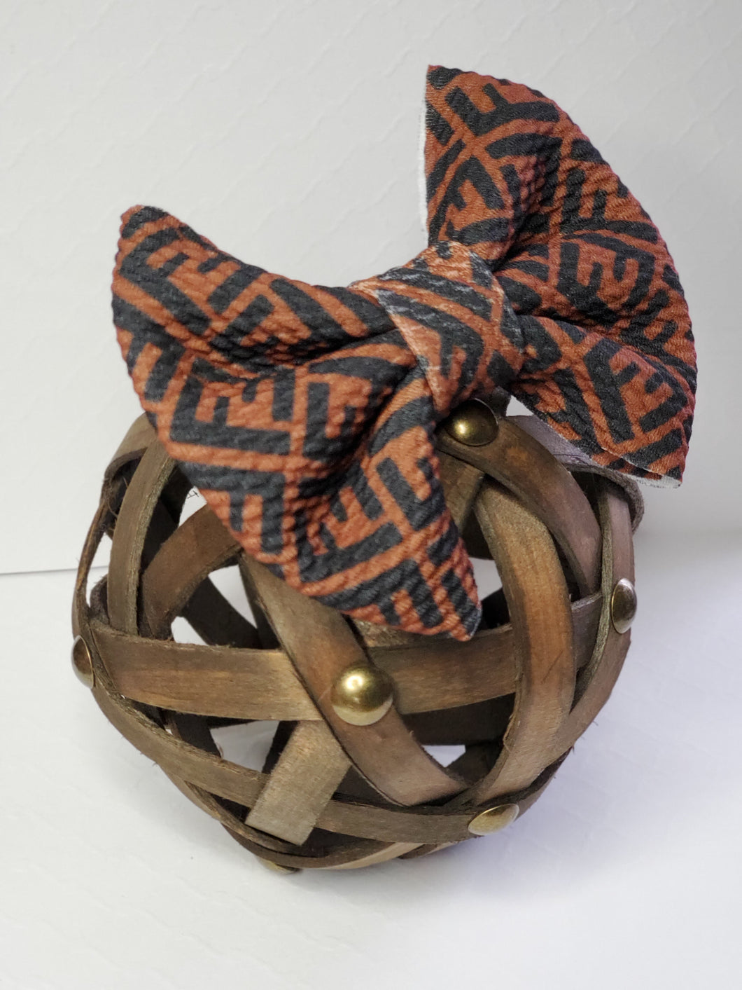 Brown & Black  Customized Baby Girl Headbands, Head Wraps and Bows