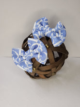 Load image into Gallery viewer, Blue Baby Bows, Light Blue Baby Girl Bows, Customized Baby Girl Headbands, Head Wraps and Bows
