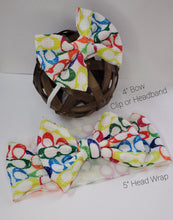 Load image into Gallery viewer, Neon Coach Bows, Customized Baby Girl Headbands, Head Wraps and Bows
