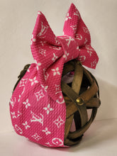 Load image into Gallery viewer, Hot Pink / White  Girl Bows, Customized Baby Girl Headbands, Head Wraps and Bows
