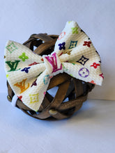 Load image into Gallery viewer, White Multi Neon,  Customized Baby Girl Headbands, Head Wraps and Bows
