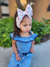 Load image into Gallery viewer, LV Flower Multi Pastel Color Headwraps, Bows &amp; Headbands
