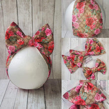 Load image into Gallery viewer, GG Floral Headwraps &amp; Bows
